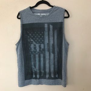Mossimo American Flag Tank - Brand New